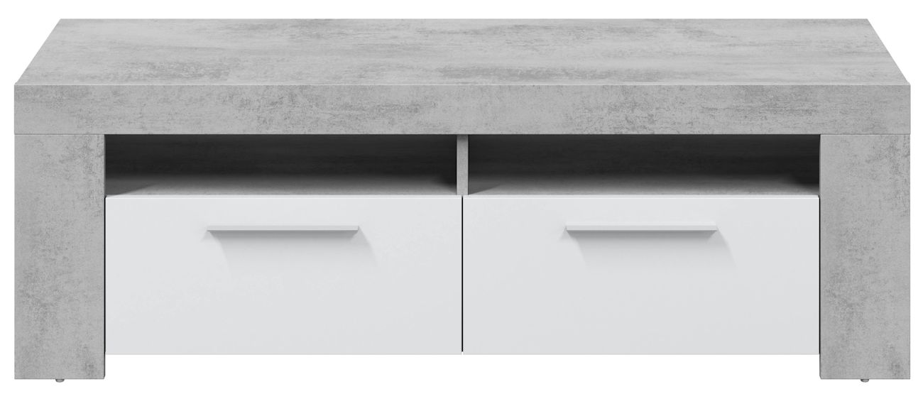 Mueble TV Ambit blanco cemento
